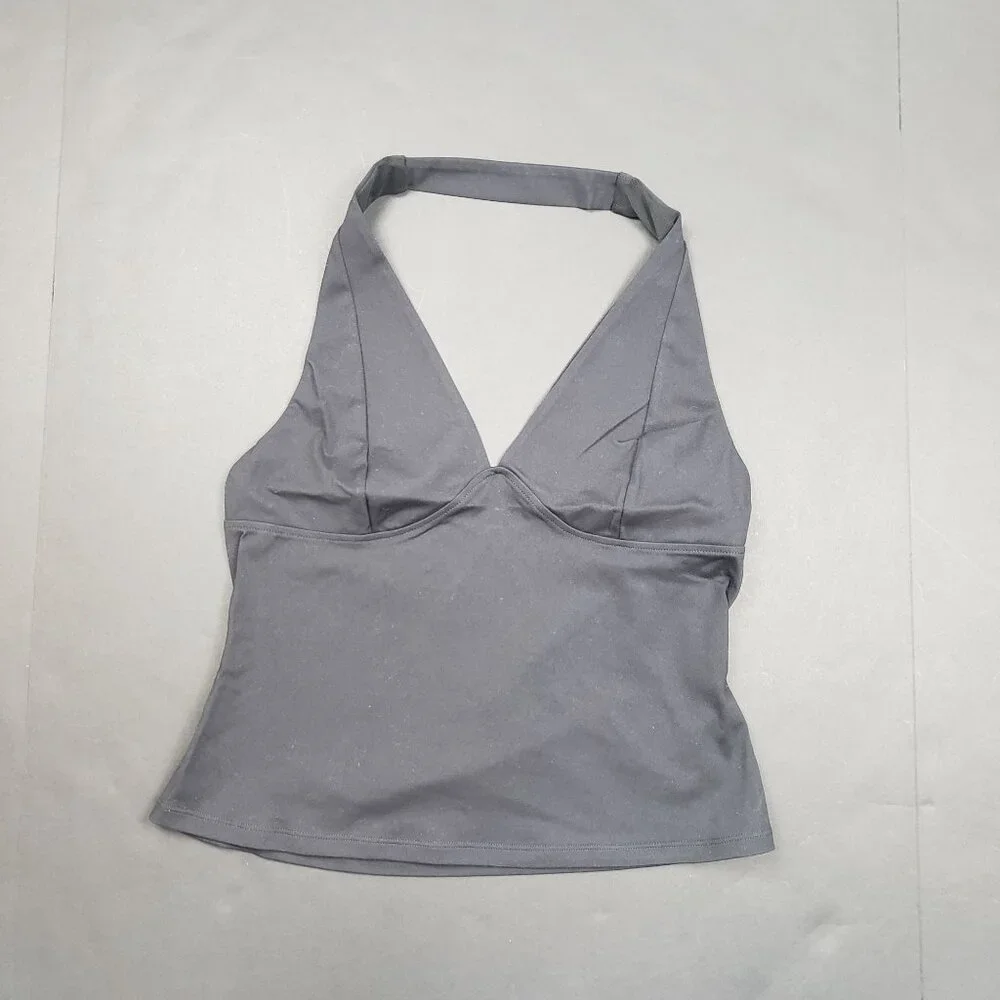 Intimately Free People Still Here Halter Top Women's Large Black Casual Festival - Picture 14 of 16
